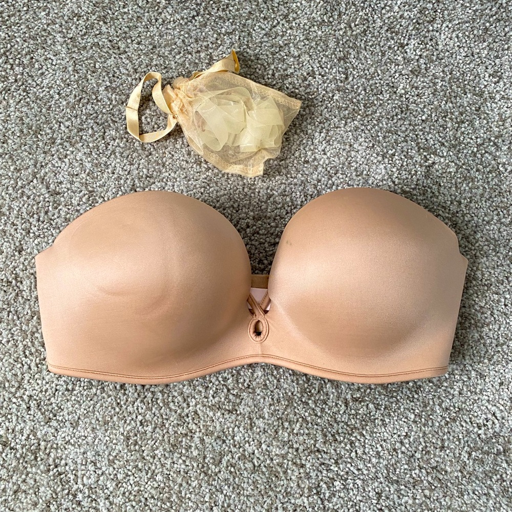3 for $30 Victoria’s Secret Strapless Push-up Bra, 32C